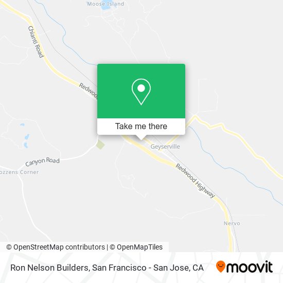 Ron Nelson Builders map