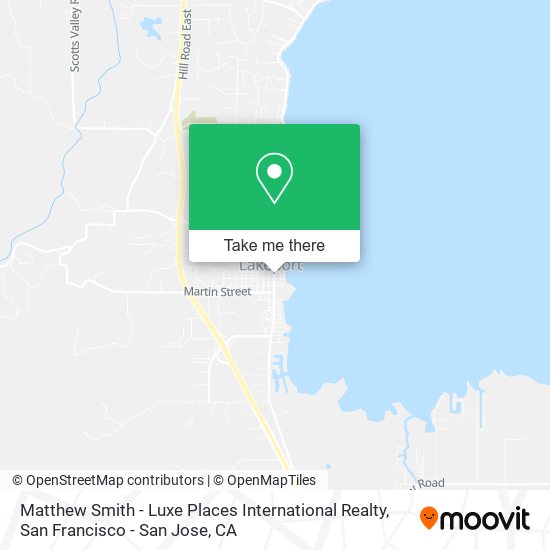 Mapa de Matthew Smith - Luxe Places International Realty