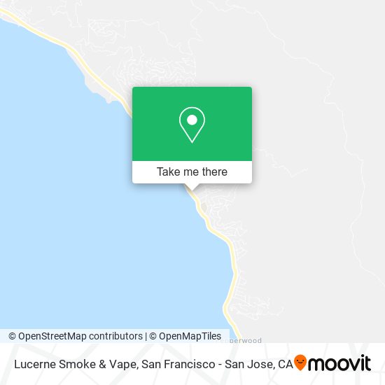 Lucerne Smoke & Vape map