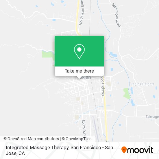 Integrated Massage Therapy map
