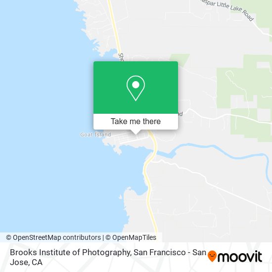 Brooks Institute of Photography map