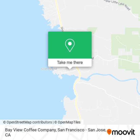 Bay View Coffee Company map
