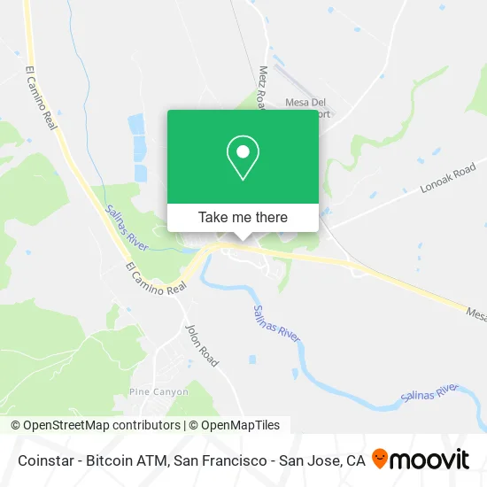 Coinstar - Bitcoin ATM map