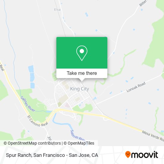 Mapa de Spur Ranch