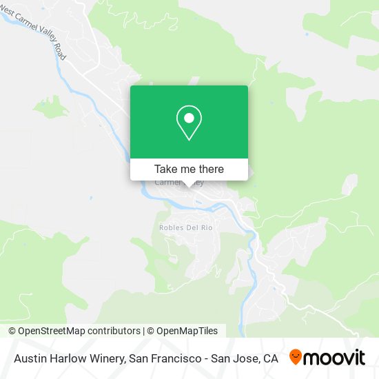 Mapa de Austin Harlow Winery