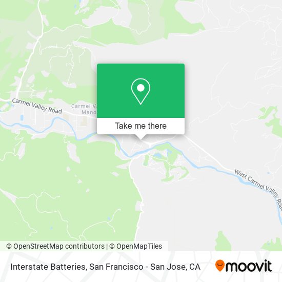 Interstate Batteries map