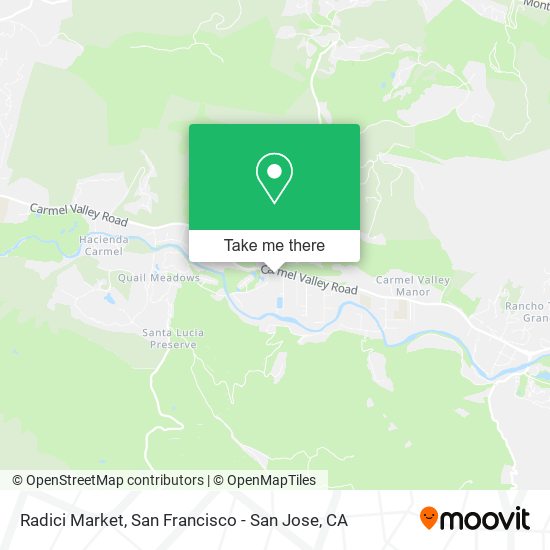 Mapa de Radici Market