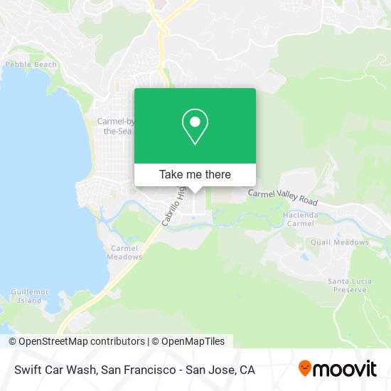 Swift Car Wash map