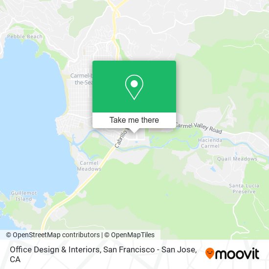 Mapa de Office Design & Interiors