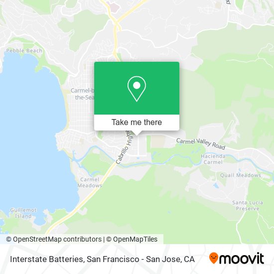 Interstate Batteries map