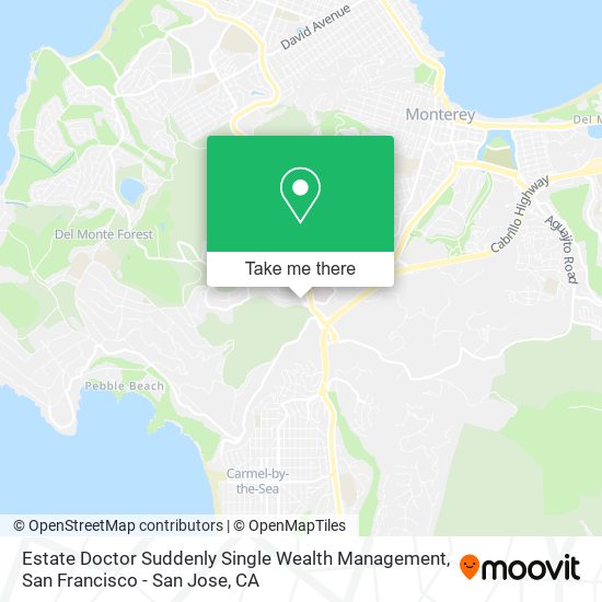 Mapa de Estate Doctor Suddenly Single Wealth Management