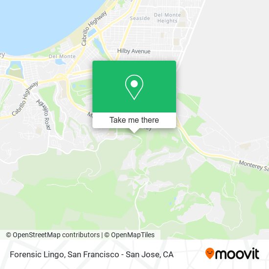 Mapa de Forensic Lingo