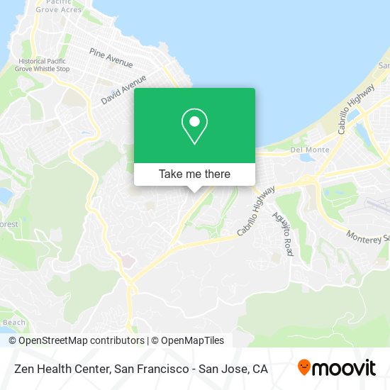 Zen Health Center map