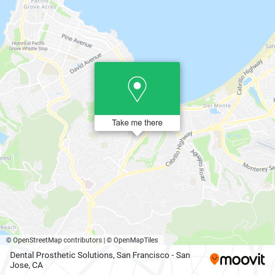 Dental Prosthetic Solutions map