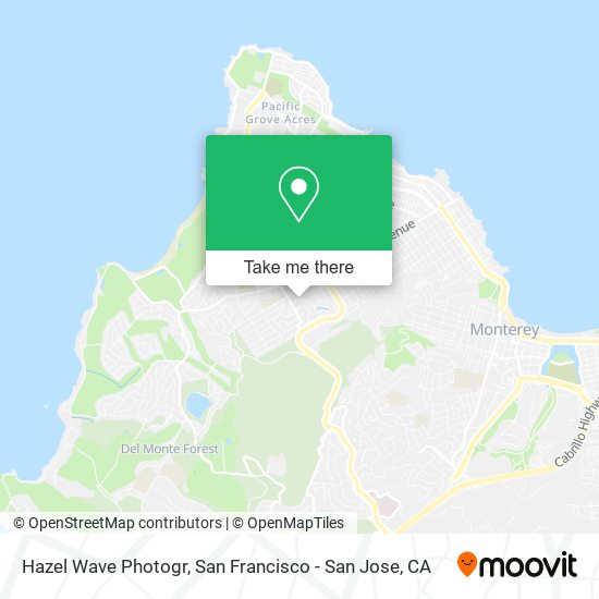 Mapa de Hazel Wave Photogr