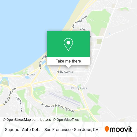 Superior Auto Detail map