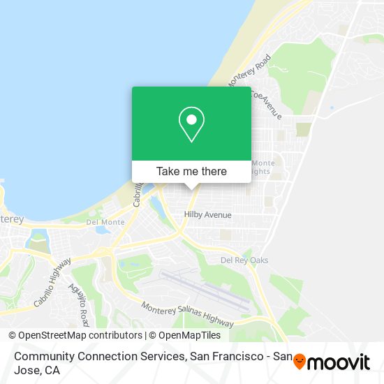 Mapa de Community Connection Services