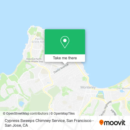 Cypress Sweeps Chimney Service map