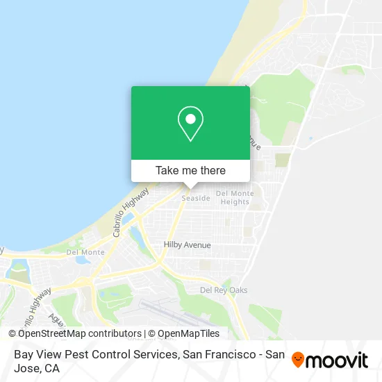 Bay View Pest Control Services map