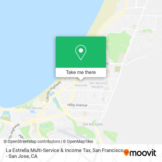 Mapa de La Estrella Multi-Service & Income Tax