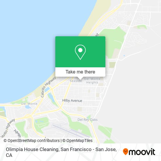Olimpia House Cleaning map