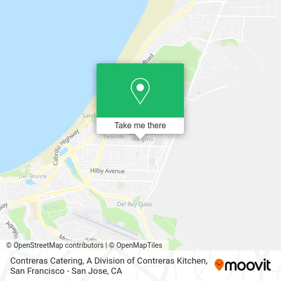 Contreras Catering, A Division of Contreras Kitchen map