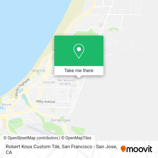 Robert Knox Custom Tile map