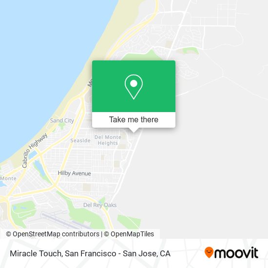 Mapa de Miracle Touch