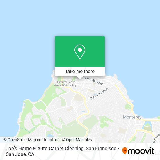 Mapa de Joe's Home & Auto Carpet Cleaning