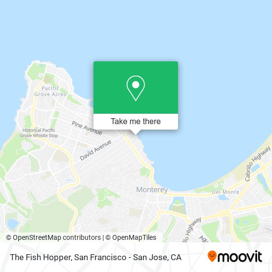 The Fish Hopper map