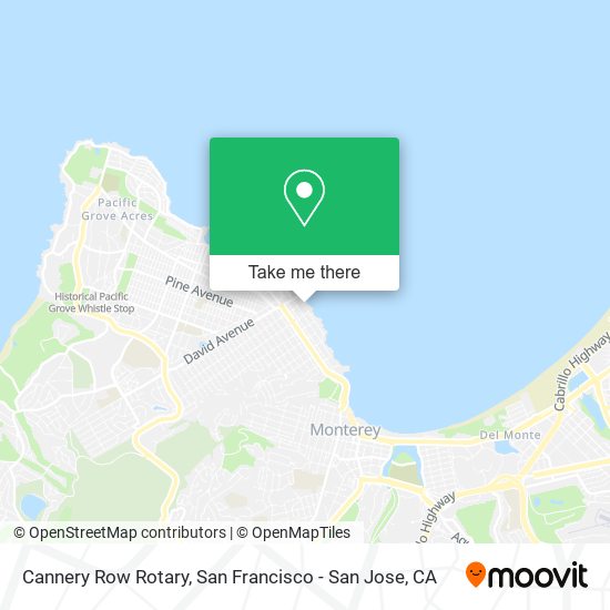 Cannery Row Rotary map