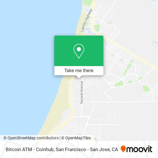 Mapa de Bitcoin ATM - Coinhub