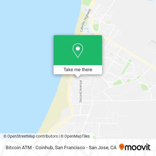 Bitcoin ATM - Coinhub map