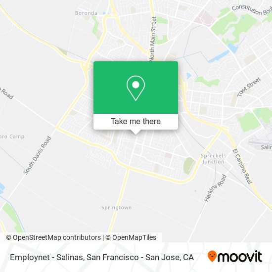 Employnet - Salinas map