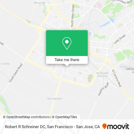 Mapa de Robert R Schreiner DC