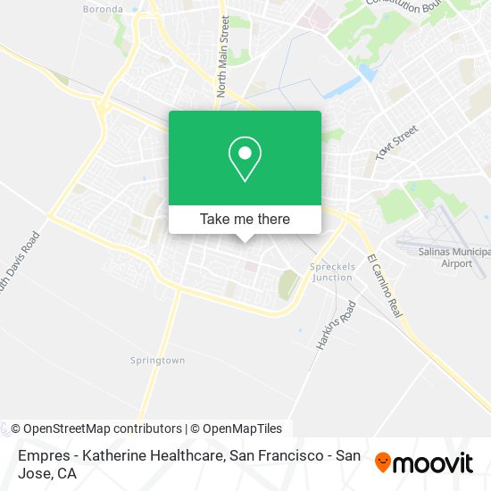 Empres - Katherine Healthcare map
