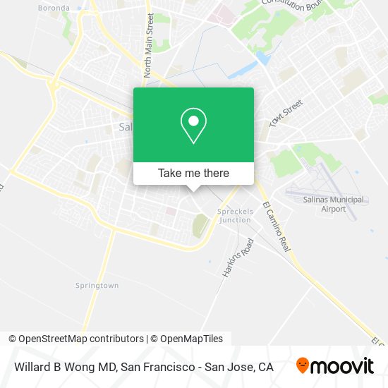 Mapa de Willard B Wong MD