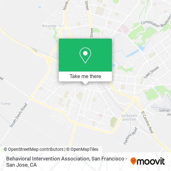 Mapa de Behavioral Intervention Association
