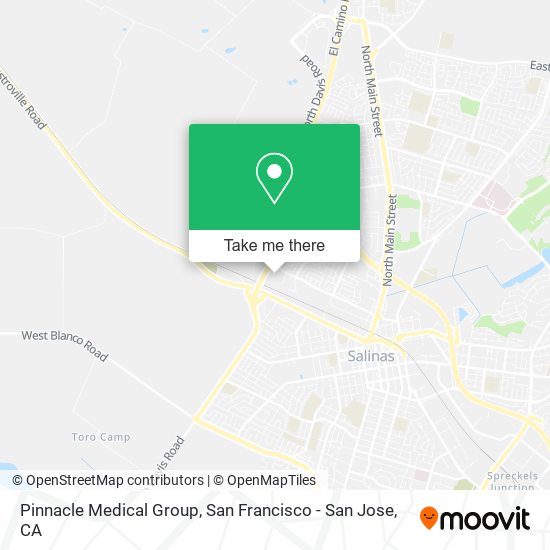 Mapa de Pinnacle Medical Group