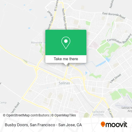 Mapa de Busby Doors
