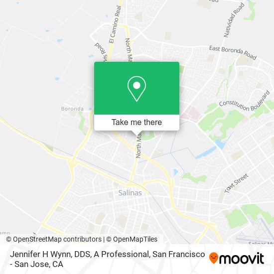 Jennifer H Wynn, DDS, A Professional map