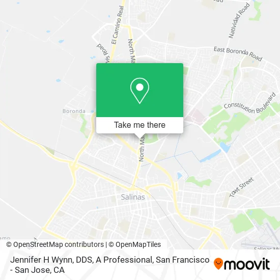 Mapa de Jennifer H Wynn, DDS, A Professional