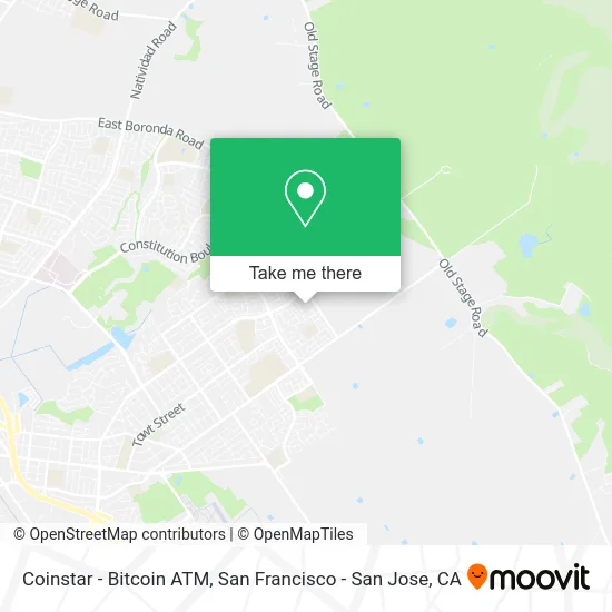 Coinstar - Bitcoin ATM map
