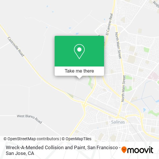 Mapa de Wreck-A-Mended Collision and Paint