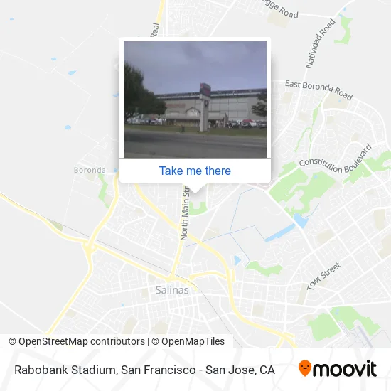 Mapa de Rabobank Stadium