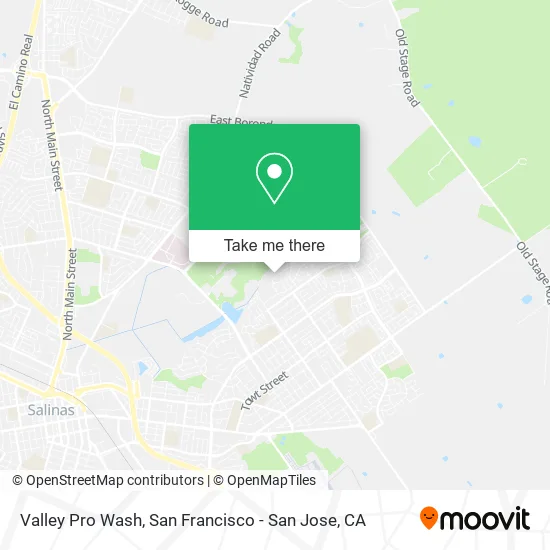 Valley Pro Wash map