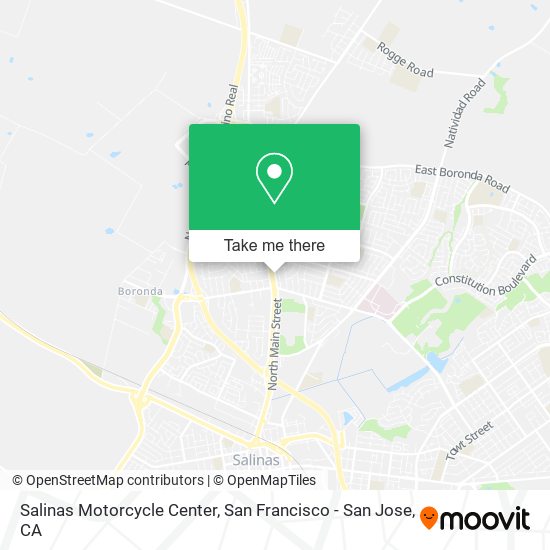 Mapa de Salinas Motorcycle Center