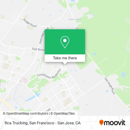 Rca Trucking map