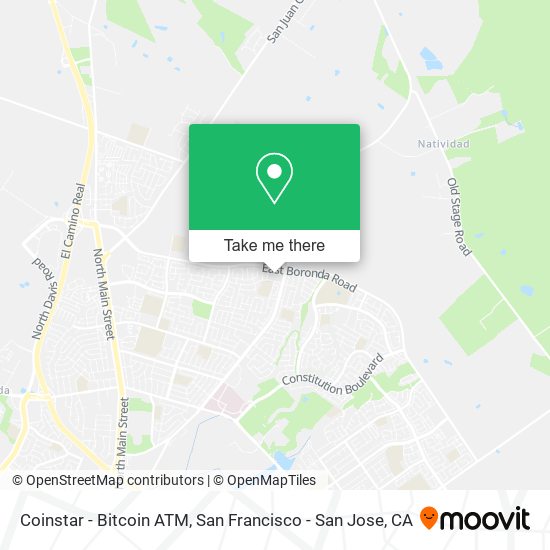 Coinstar - Bitcoin ATM map