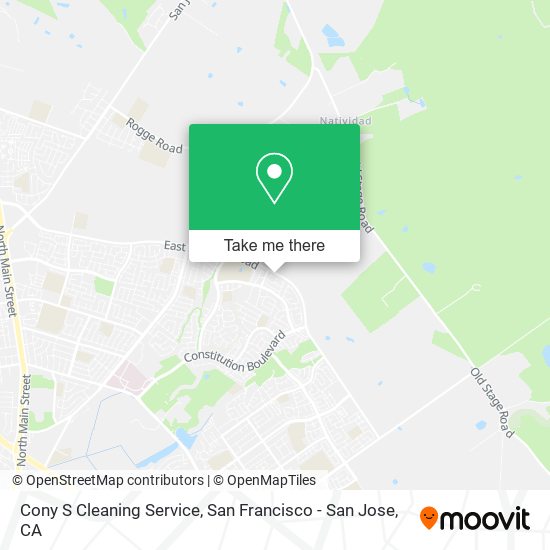 Cony S Cleaning Service map